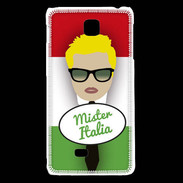 Coque LG F5 Mister Italie Blond