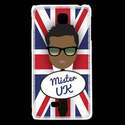 Coque LG F5 Mister UK Black