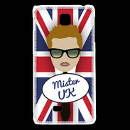 Coque LG F5 Mister UK Roux