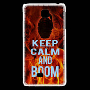 Coque LG F5 Keep Calm and Grenade