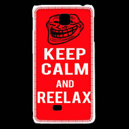 Coque LG F5 Keep Calm and Reelax Rouge