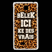 Coque LG F5 Belek Ici Léopard