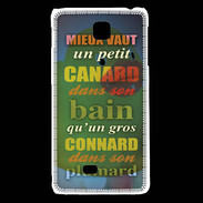 Coque LG F5 Canard Bain ZG