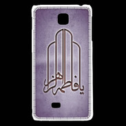 Coque LG F5 Islam F Violet