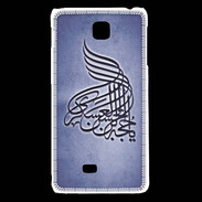 Coque LG F5 Islam A Bleu