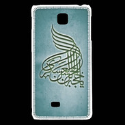 Coque LG F5 Islam A Turquoise