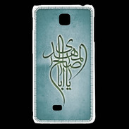 Coque LG F5 Islam B Turquoise