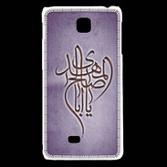 Coque LG F5 Islam B Violet