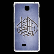 Coque LG F5 Islam C Bleu