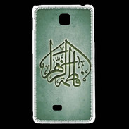 Coque LG F5 Islam C Vert