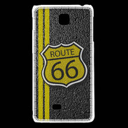 Coque LG F5 route 66 goudron