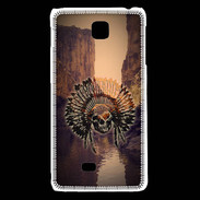 Coque LG F5 indien crane