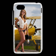 Coque Blackberry Q5 Avion sexy