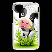Coque Blackberry Q5 Humour vache 10