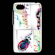 Coque Blackberry Q5 Abstract musique