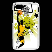 Coque Blackberry Q5 Basketteur en dessin