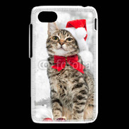 Coque Blackberry Q5 Chat Noël 2