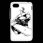Coque Blackberry Q5 Bûcheron 