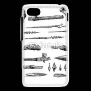 Coque Blackberry Q5 Outils préhistoriques
