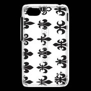 Coque Blackberry Q5 Symbole Fleur de Lys 