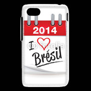 Coque Blackberry Q5 I love Bresil 2014
