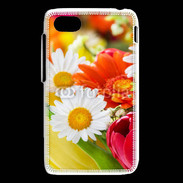 Coque Blackberry Q5 Fleurs des champs multicouleurs