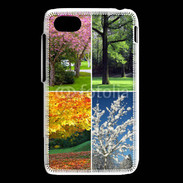 Coque Blackberry Q5 Arbres 4 saisons