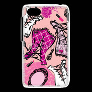Coque Blackberry Q5 Corset glamour