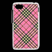 Coque Blackberry Q5 Déco fashion rose et marron