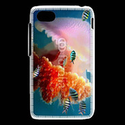 Coque Blackberry Q5 Méduse géante et poissons