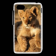 Coque Blackberry Q5 Portrait de lionceau 100