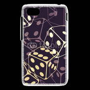 Coque Blackberry Q5 Illustration de dés noirs