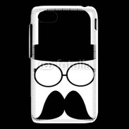Coque Blackberry Q5 Moustache 3