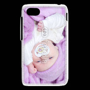 Coque Blackberry Q5 Amour de bébé en violet