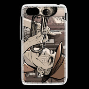 Coque Blackberry Q5 Joueur de trompette 2