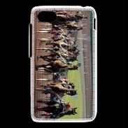 Coque Blackberry Q5 Arrivée de course de trot en sulky