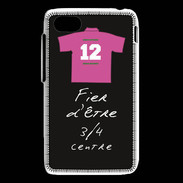 Coque Blackberry Q5 3/4 centre G Bonus offensif-défensif Noir