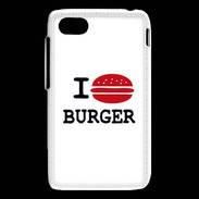 Coque Blackberry Q5 I love Burger