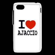 Coque Blackberry Q5 I love Ajaccio