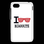 Coque Blackberry Q5 I love Biarritz 2