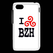 Coque Blackberry Q5 I love BZH 2