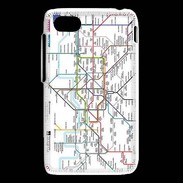 Coque Blackberry Q5 Plan de métro de Londres