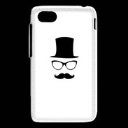 Coque Blackberry Q5 chapeau moustache