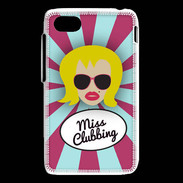 Coque Blackberry Q5 Miss Clubbing Blonde