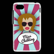 Coque Blackberry Q5 Miss Clubbing Rousse