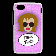 Coque Blackberry Q5 Miss Fiesta Rousse