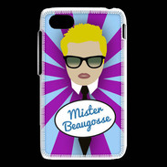 Coque Blackberry Q5 Mister Beau gosse Blond