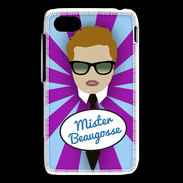 Coque Blackberry Q5 Mister Beau gosse Roux