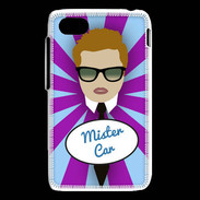Coque Blackberry Q5 Mister Car Roux