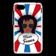 Coque Blackberry Q5 Miss France Black